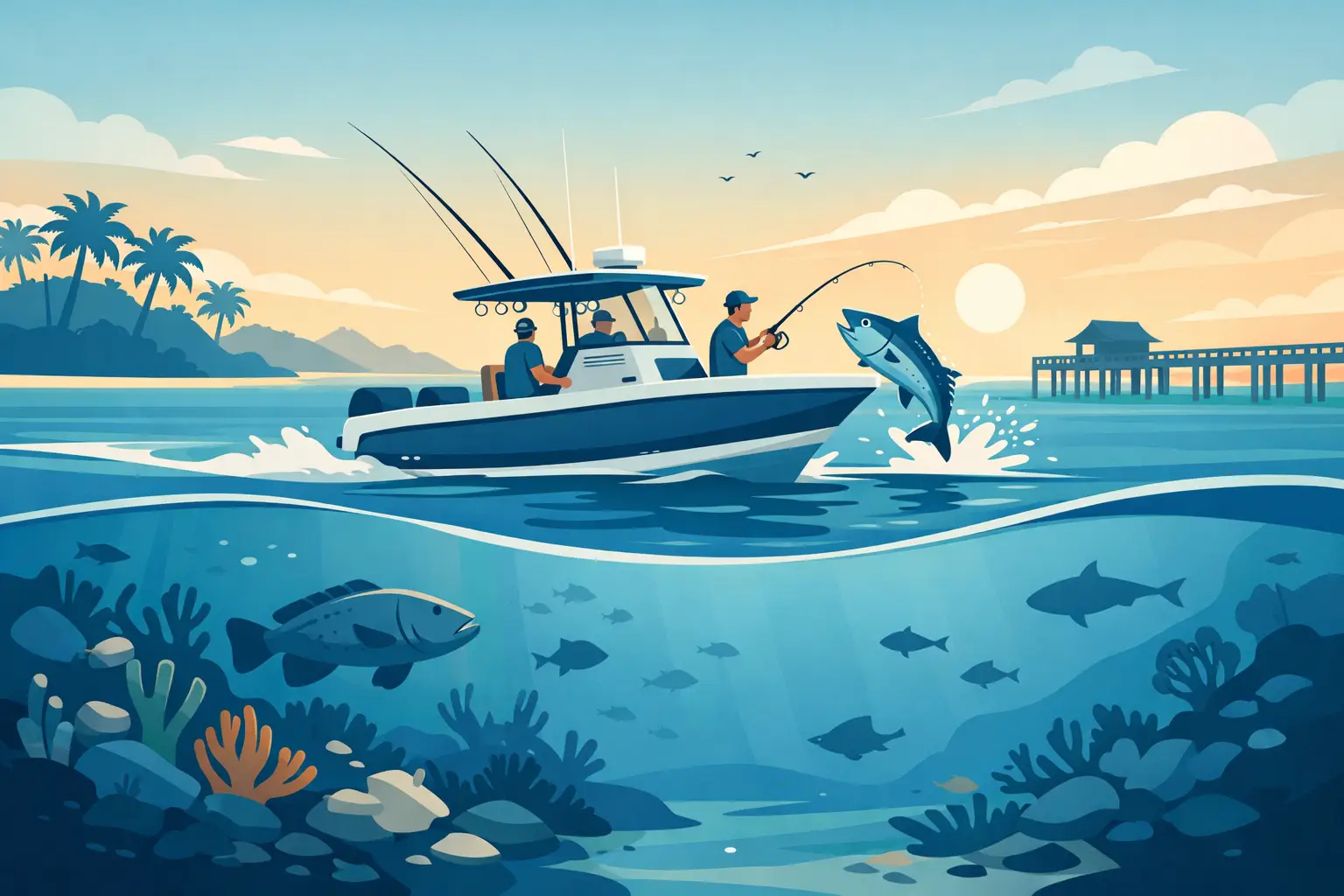 Private Deep Sea Fishing Charter Naples