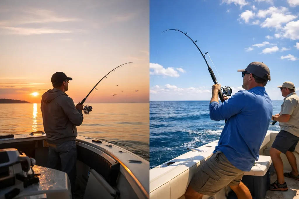 Half Day vs Full Day Fishing Trips