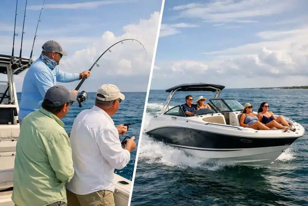 Guided Fishing vs Boat Rental for a Gulf Day